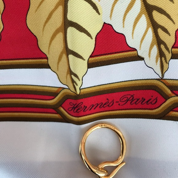 HERMÈS silk twill scarf, LES PERROQUETS - Picture 6 of 7